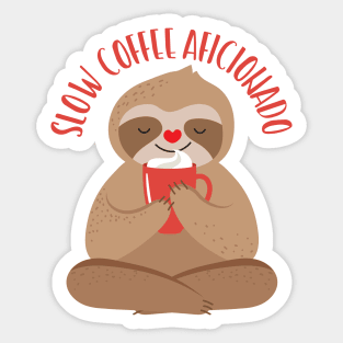 Slow Coffee Sticker